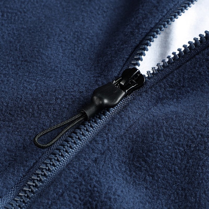 Manufacturer Custom Logo Street Wear Zip Up Fleece Men's Jacket Men's Winter Coat Plus Size Men's Jacket