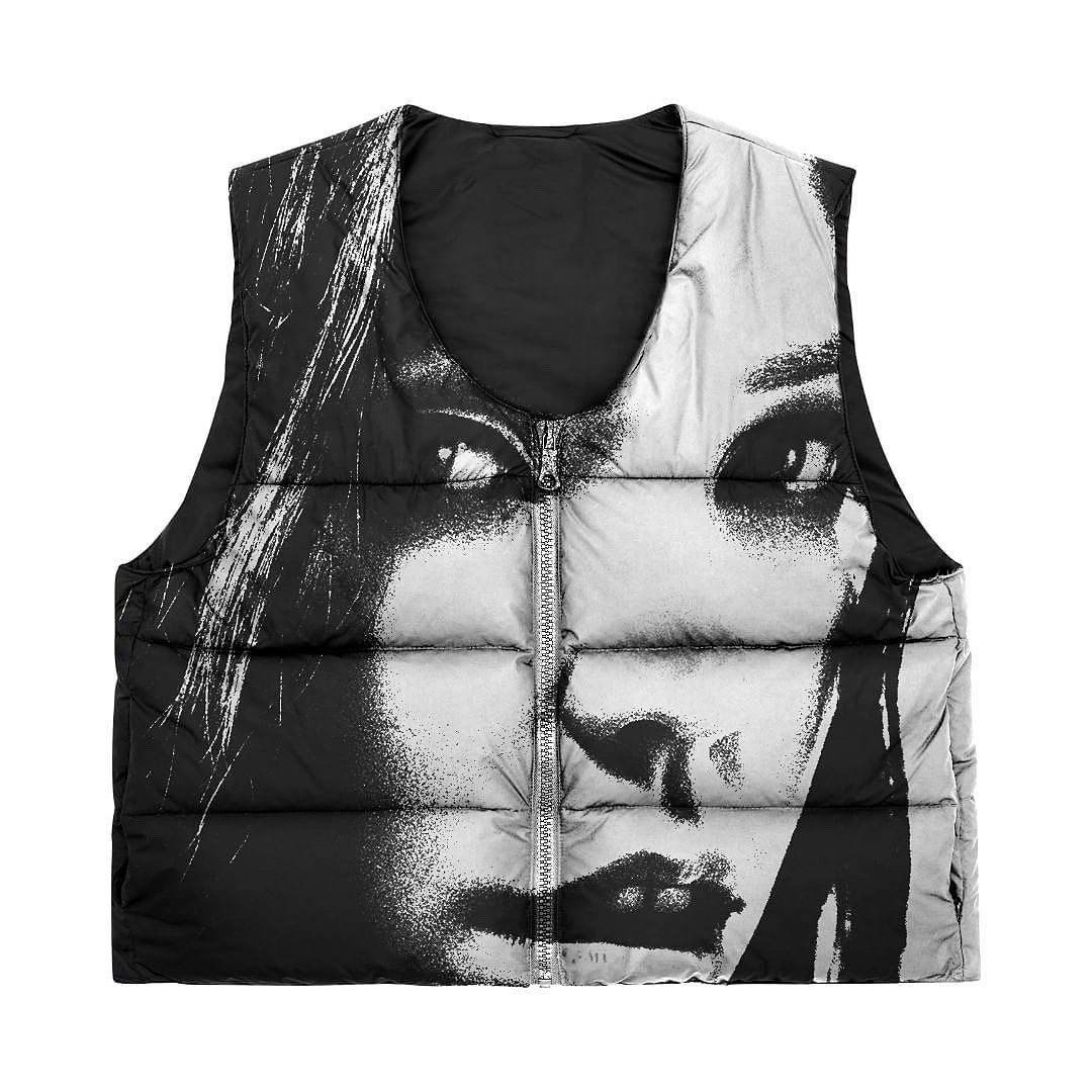 Puffer Quilted Men's Tank Top and Vest Men's Tank Jacket Custom Logo Men's Sleeveless winter puffer vest