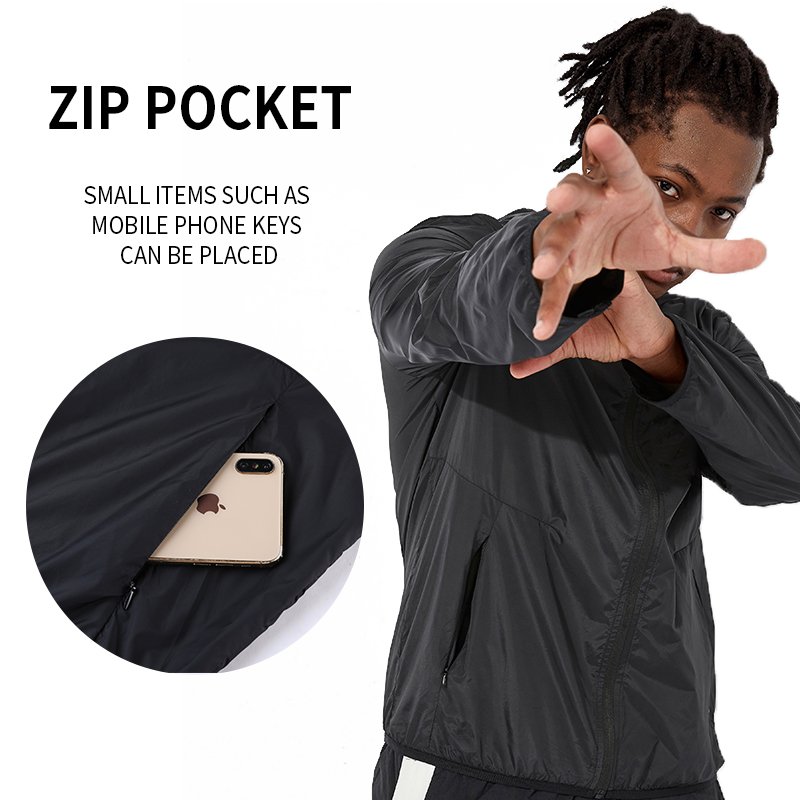 Wholesale Tracksuits Men's Jacket Plain Gym Clothing