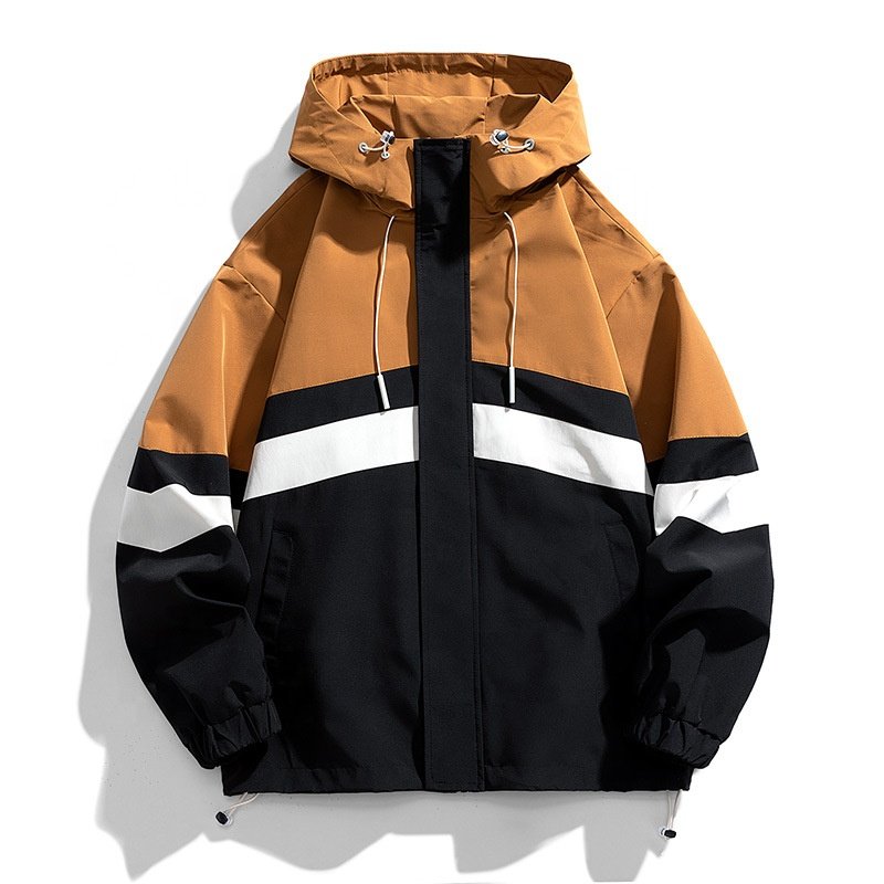 Custom New Autumn Winter Windbreaker Jackets Men Sports Casual Business Hip-hop Outdoor Plus Size Men Clothing Men's Jackets
