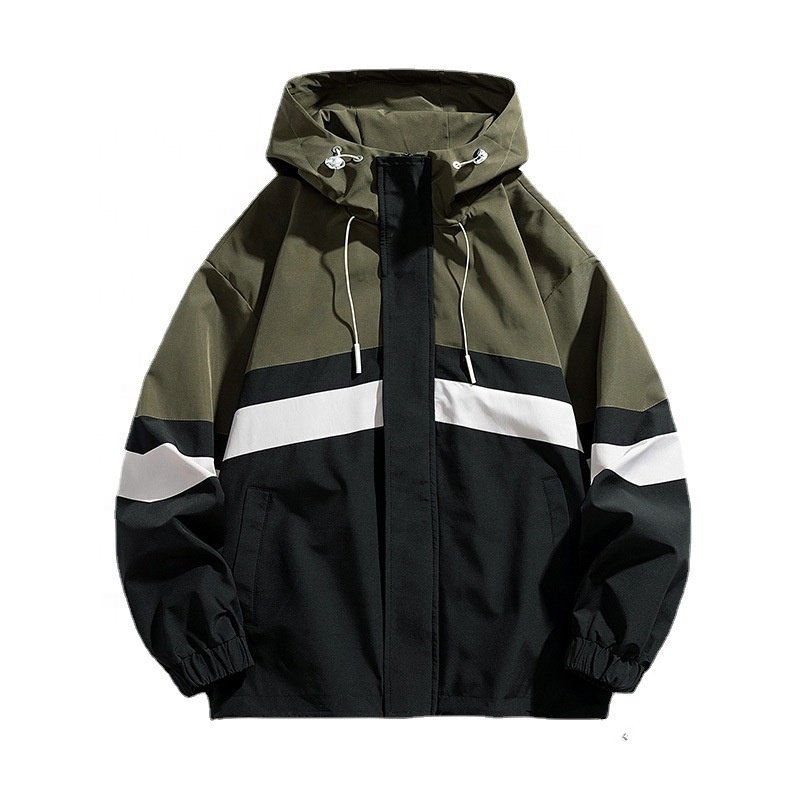 Custom New Autumn Winter Windbreaker Jackets Men Sports Casual Business Hip-hop Outdoor Plus Size Men Clothing Men's Jackets