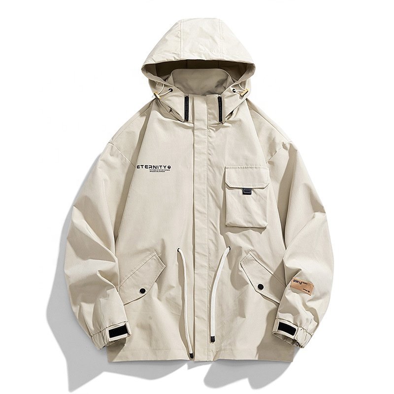 Custom New Autumn Winter Windbreaker Jackets Men Sports Casual Business Hip-hop Outdoor Plus Size Men Clothing Men's Jackets