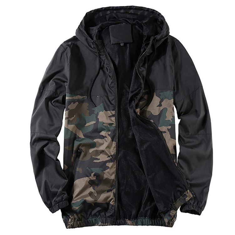 Trendy jackets wholesale men jackets with hoodies