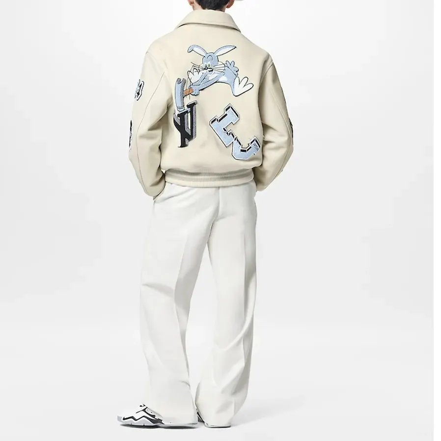 Wholesale custom high quality men's Letterman jackets Print embroidered baseball college jackets Fashion men's jackets