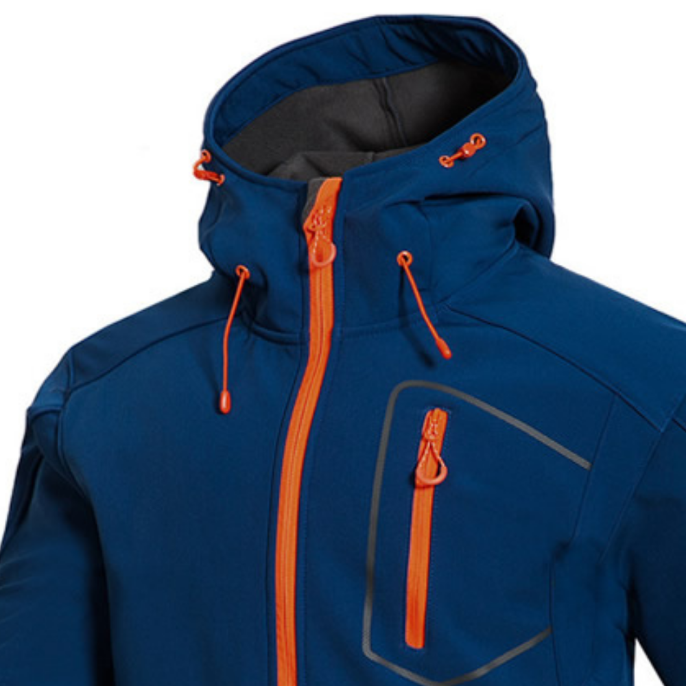 Custom Men Sports Softshell Jackets Outdoor Camping Coats Thermal Waterproof Windbreaker Jacket