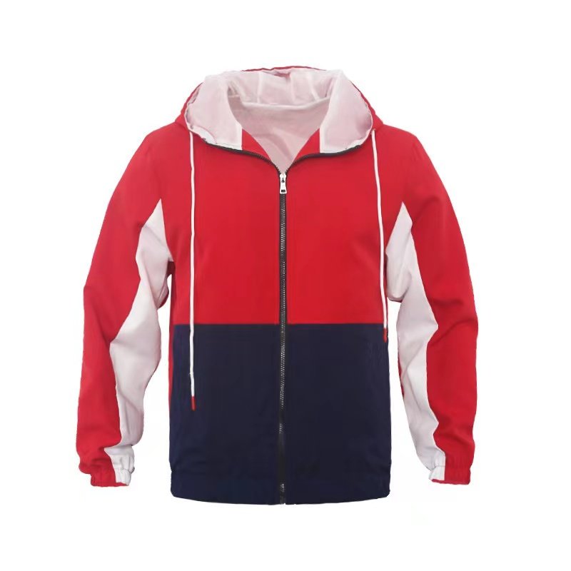Customized LOGO spring and autumn hooded jacket casual European and American winter jacket for man men's clothing in stock