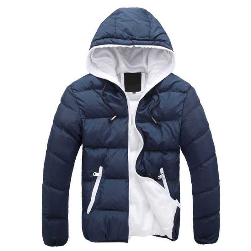 2023 Men's Hooded Cotton Jacket for Autumn and Winter winter bomber men's jackets