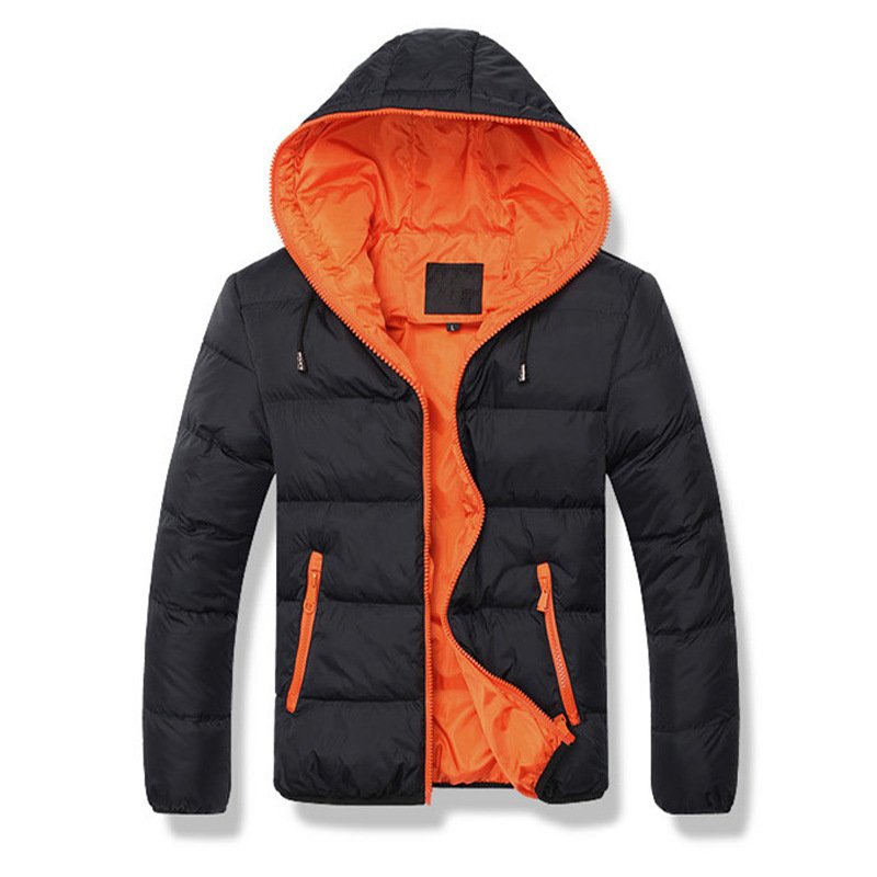 2023 Men's Hooded Cotton Jacket for Autumn and Winter winter bomber men's jackets