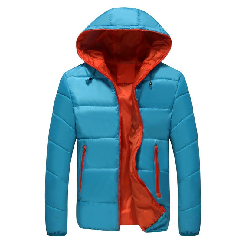 2023 Men's Hooded Cotton Jacket for Autumn and Winter winter bomber men's jackets