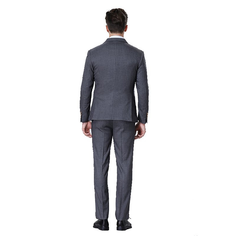 MOQ one set men's wear 3 piece men's suits blazer Fashion slim suit jacket suit single button formal coat suite for men