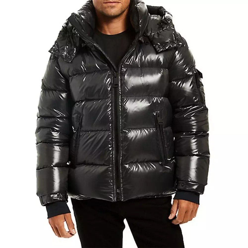 Pakistan Manufacturer Custom men coats bubble jacket warm quilted winter men down puffer Jacket Casual Winter bomber Jacket