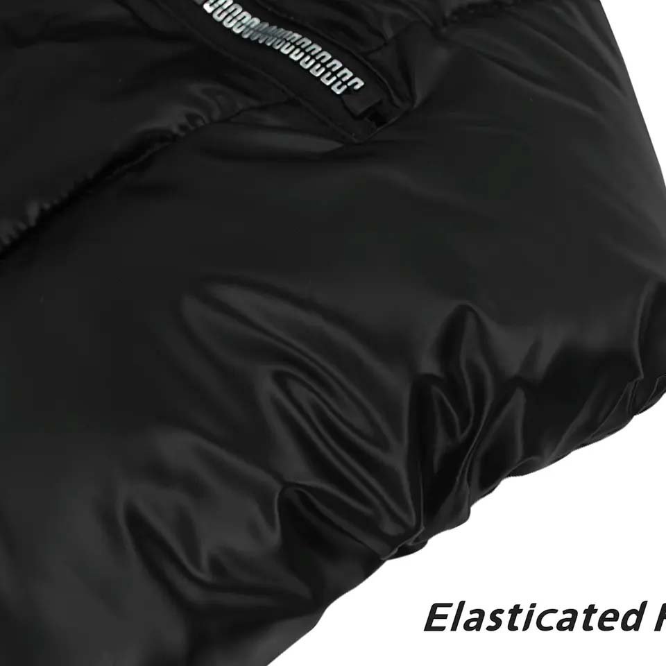 Custom Logo Men's Outdoor Lightweight Vest Stand Collar Zipper Pocket Winter Jacket Black Quilted Puffer Waistcoat Men's Vest