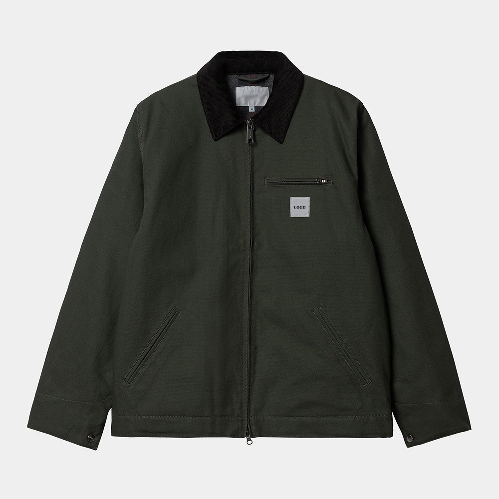 Custom Mens Insulated Eisenhower Front Zip Jacket Top Selling Worker Jackets Outdoor Workshop Wear Custom Design