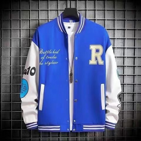 Wholesale low-priced school team jackets, winter fashionable men's jackets, snow down jackets, hot selling embroidery