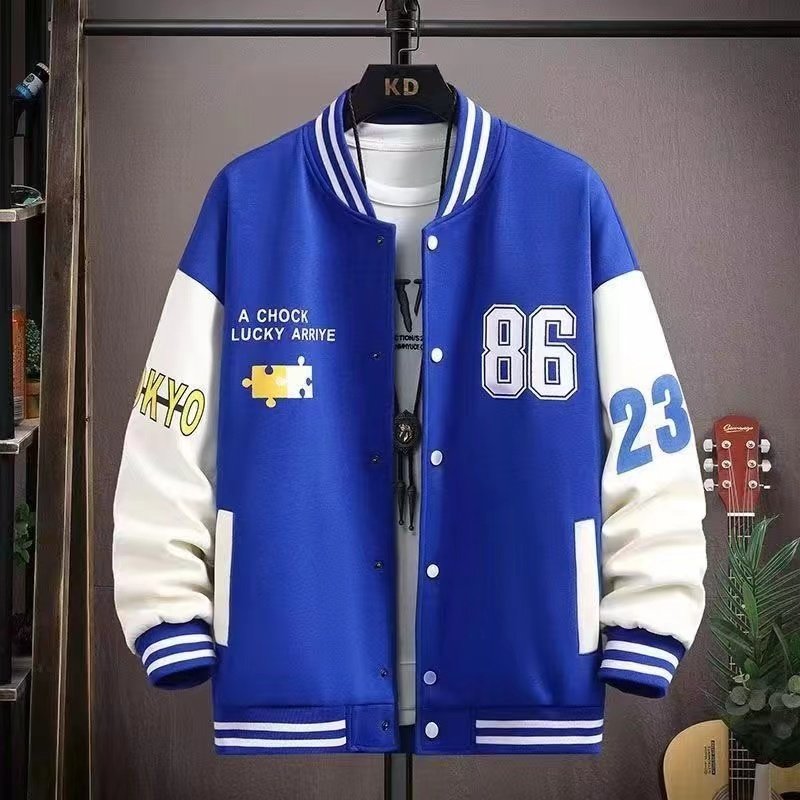 Wholesale low-priced school team jackets, winter fashionable men's jackets, snow down jackets, hot selling embroidery