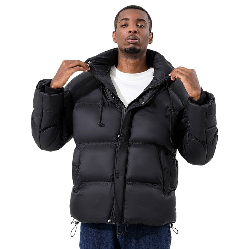 Winter Down Coat Hoodie puffer Men Clothing Jacket Streetwear Printing Thickening man jacket coat Men's Jacket