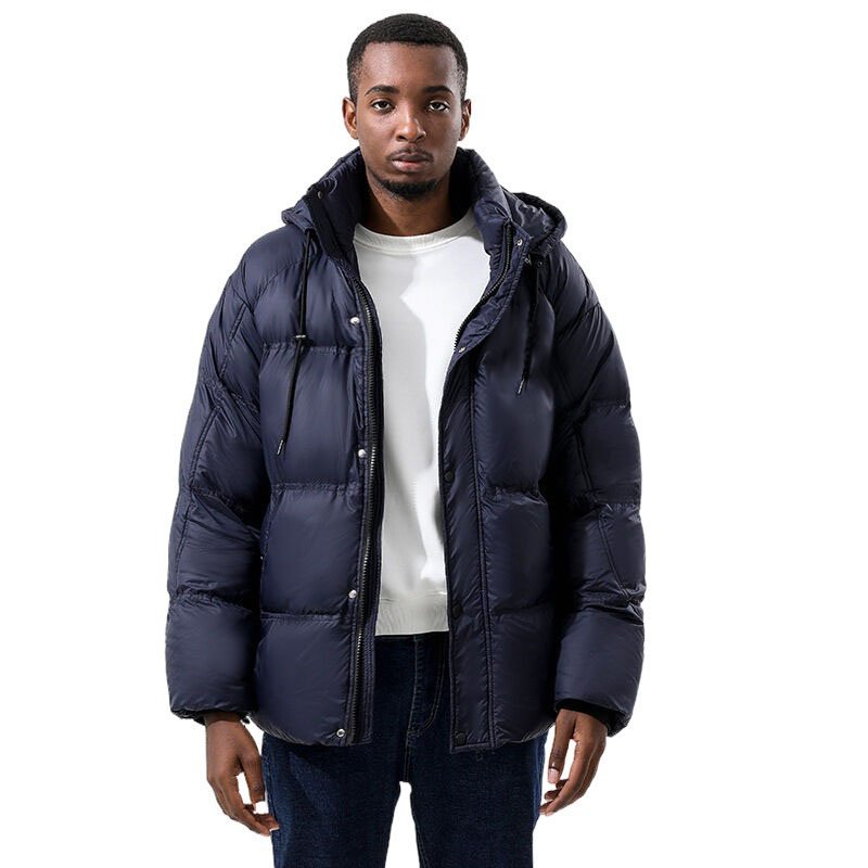 Winter Down Coat Hoodie puffer Men Clothing Jacket Streetwear Printing Thickening man jacket coat Men's Jacket