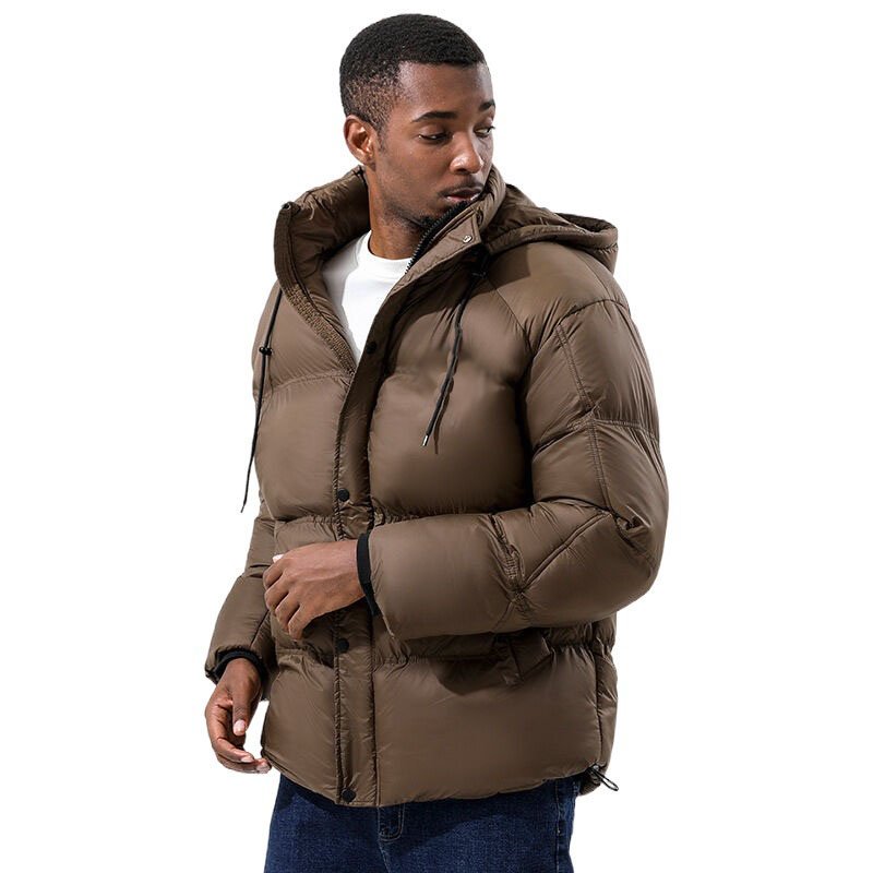 Winter Down Coat Hoodie puffer Men Clothing Jacket Streetwear Printing Thickening man jacket coat Men's Jacket