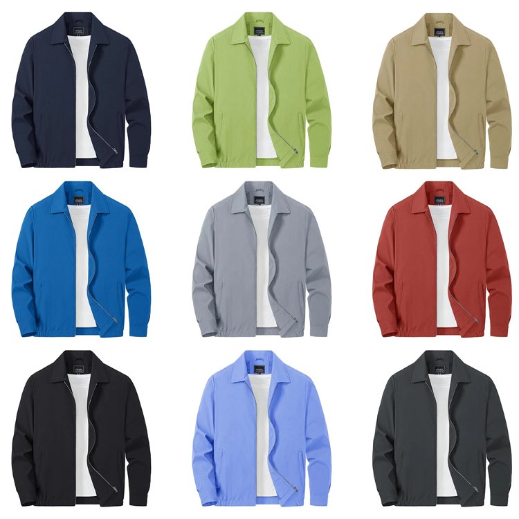 Customize Men's Pilot Baseball Wind Breaker Jacket Streetwear, Polyester Running Track Jackets Coat Waterproof, Casual Outwear
