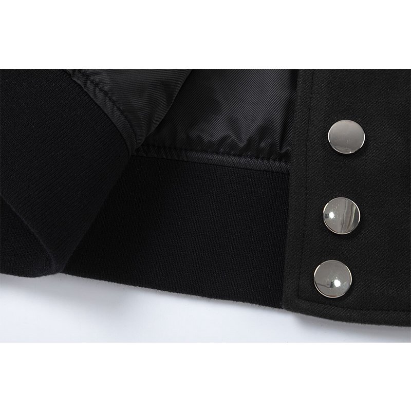 Wholesale New Arrival High Quality Winter Autumn PU Leather Coat StreetWear Embroider Amiry Oversized Baseball Men's Jacket