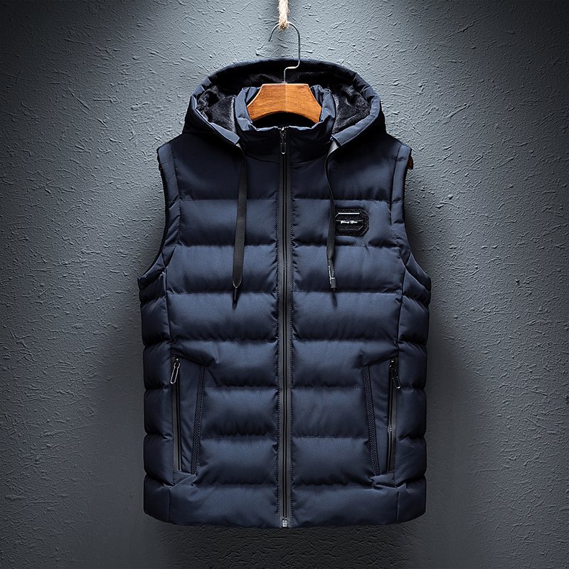 Men's fashion new design winter down jacket shiny jacket Warm Padded wholesale foam hooded jacket for men