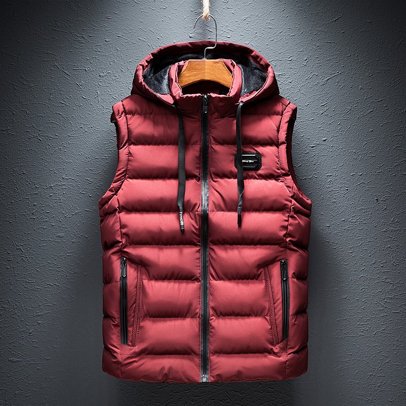 Men's fashion new design winter down jacket shiny jacket Warm Padded wholesale foam hooded jacket for men