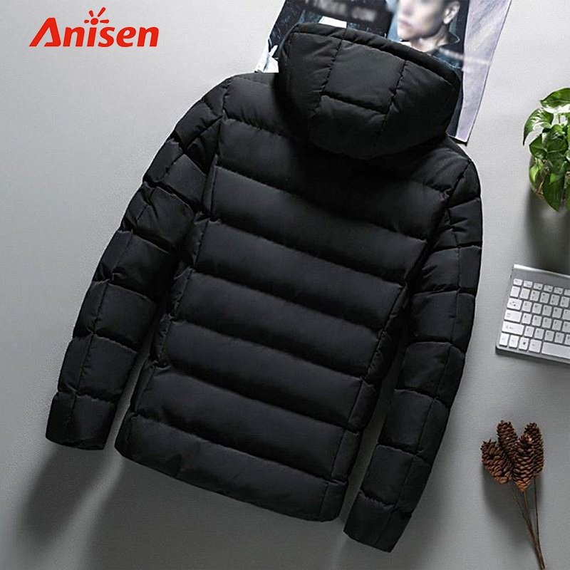 50% Discount Made In China Warm Winter Quilted Coat Outdoor Jacket Padded Warm Hooded Coat Men'S Puffer Jacket