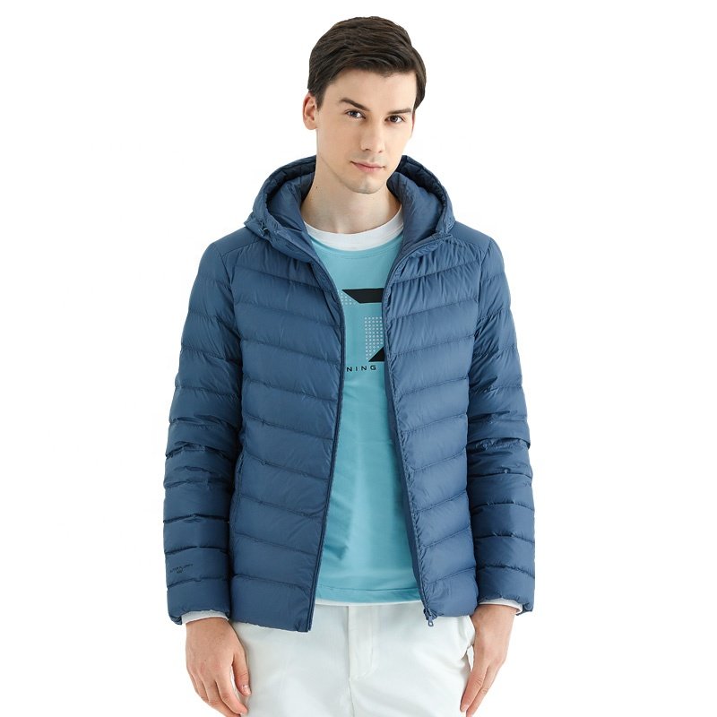 The highest quality low price wholesale big fur collar canada style men's goose down jacket thick lovers' outdoor winter coat