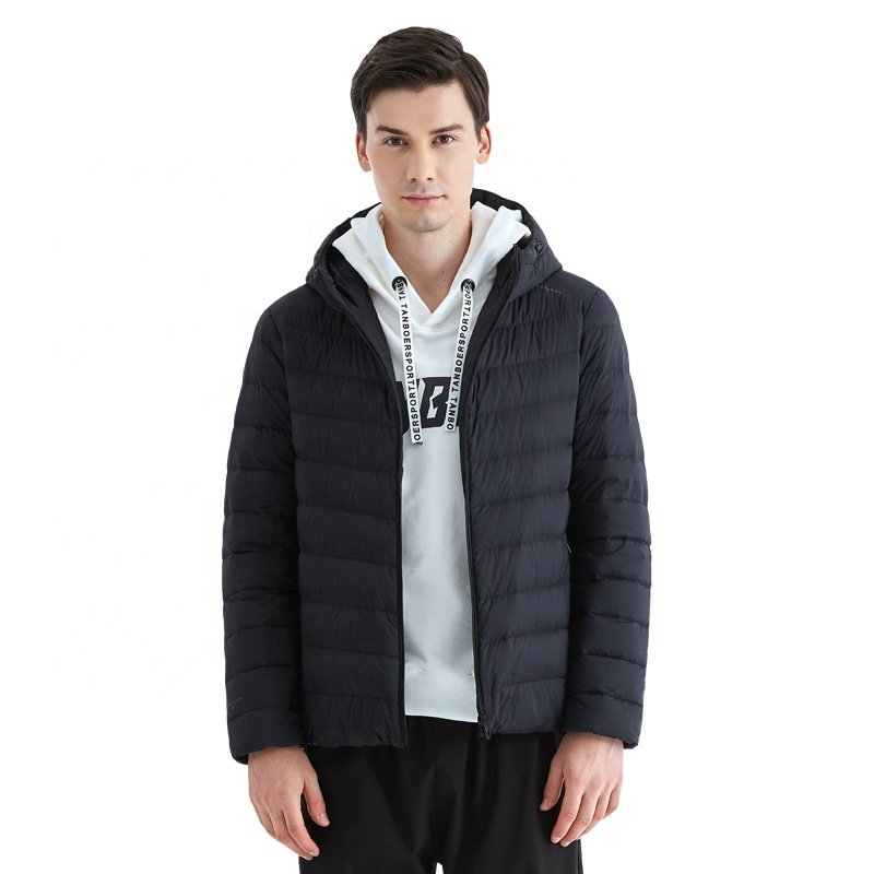 The highest quality low price wholesale big fur collar canada style men's goose down jacket thick lovers' outdoor winter coat