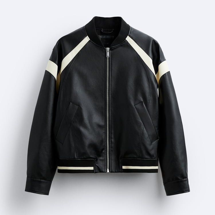 2023 New Fashion Baseball Varsity Jacket Oem Custom Coat Embroidery Logo Pu Leather Bomber Varsity Jacket For Men