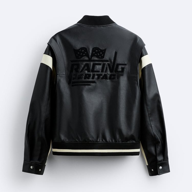 2023 New Fashion Baseball Varsity Jacket Oem Custom Coat Embroidery Logo Pu Leather Bomber Varsity Jacket For Men