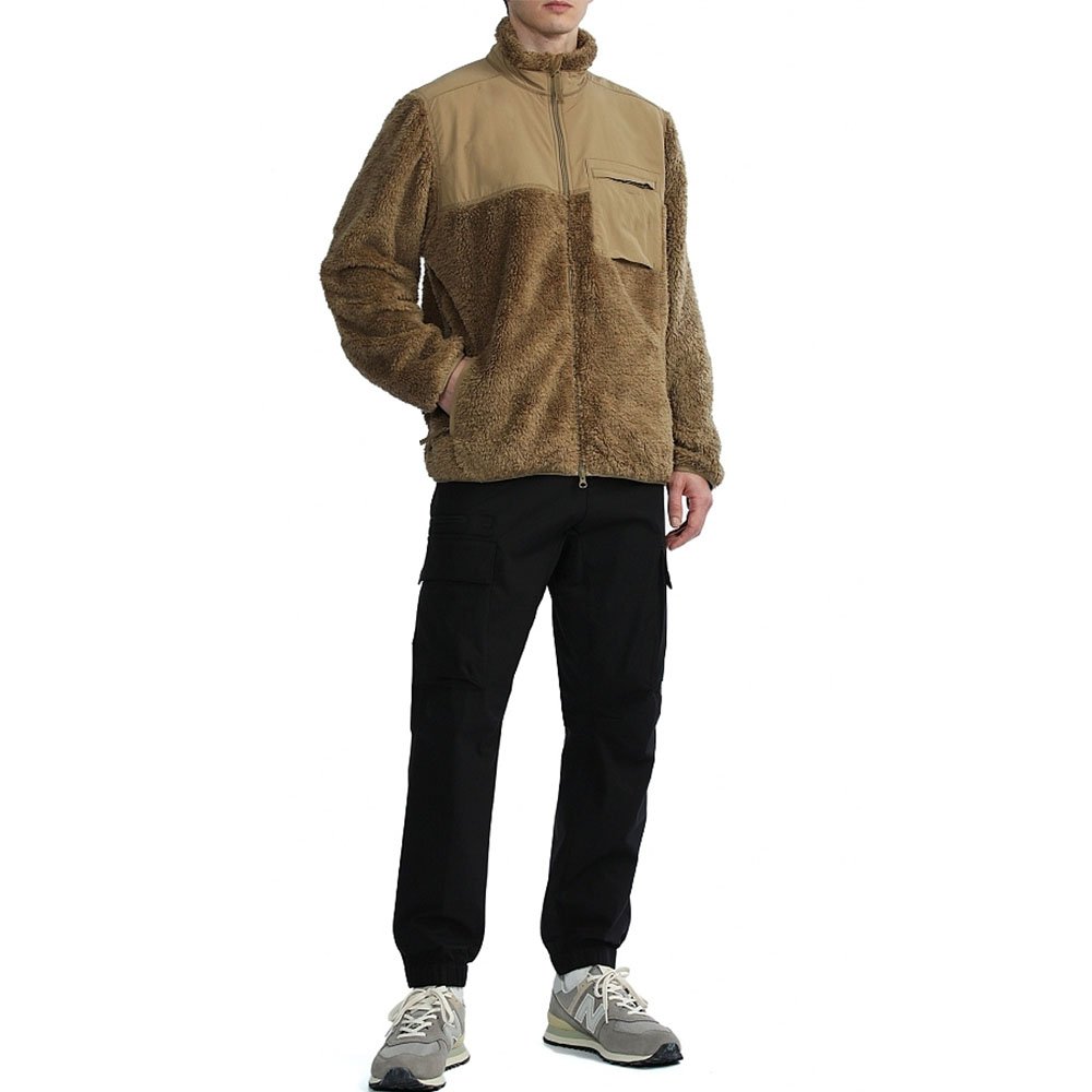 Unisex Fall Winter Men's Jacket Multiple Colors Micro Polar Fleece Jacket Sherpa Warm Zipper Coat Windproof Plain Jackets