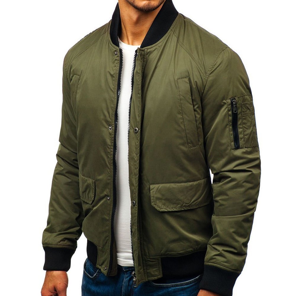 Men's jackets Winter Sporty Style with button clothing mens winter iacket coat down jackets for men grey wind breaker jacket