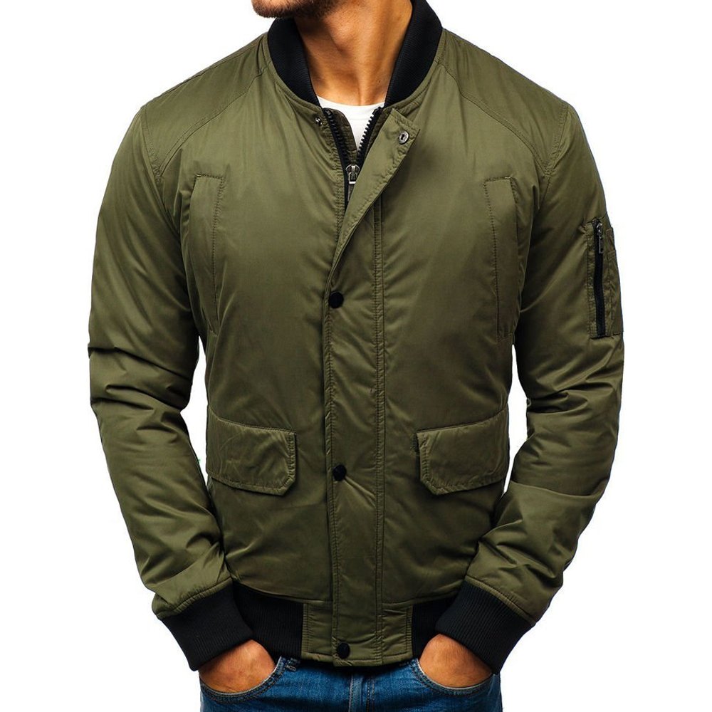 Men's jackets Winter Sporty Style with button clothing mens winter iacket coat down jackets for men grey wind breaker jacket