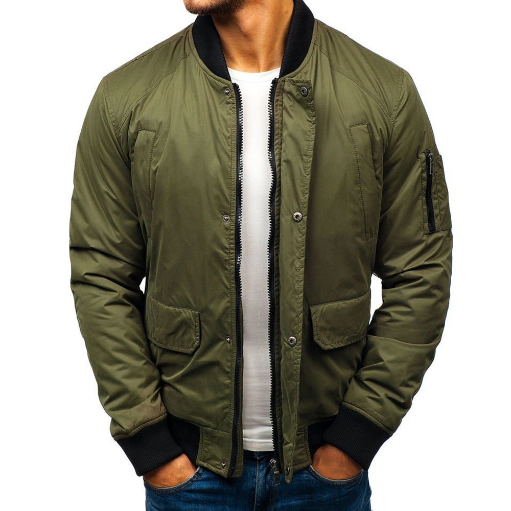 Men's jackets Winter Sporty Style with button clothing mens winter iacket coat down jackets for men grey wind breaker jacket