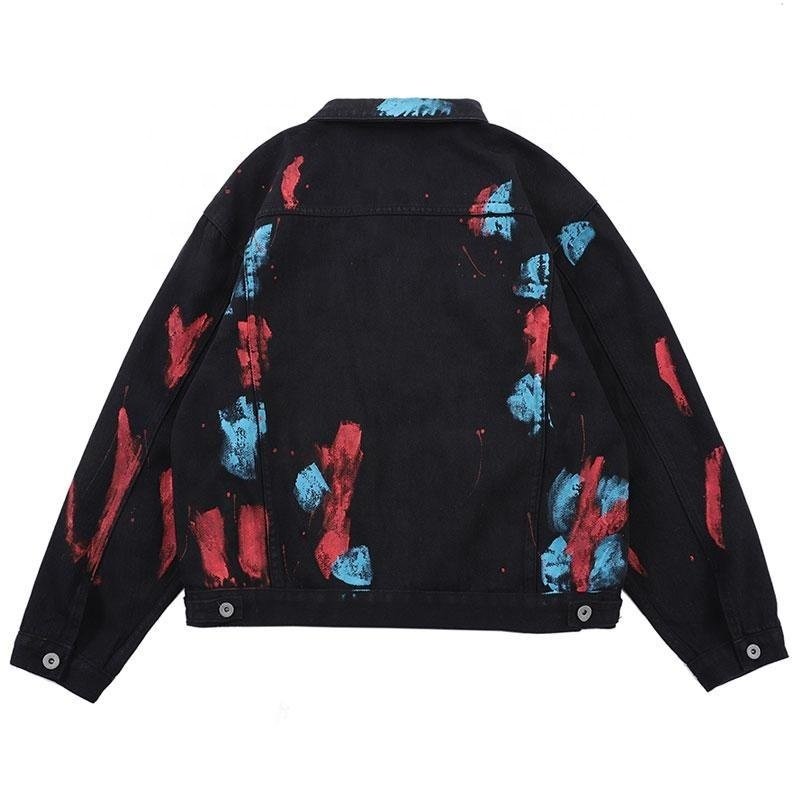 y2k clothing men Denim Jacket Manufacturer Wholesale Mens Washed denim jacket men