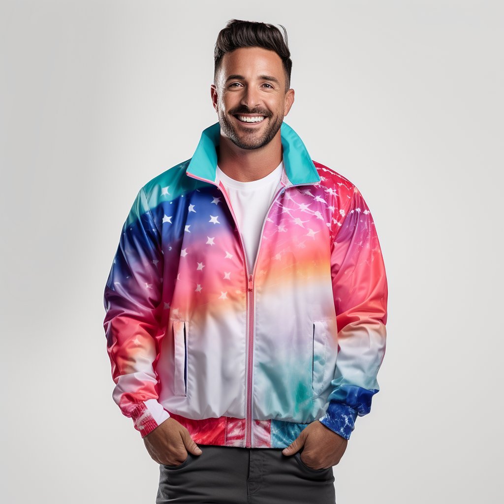 Aibort Custom Wholesale Sublimation Wholesale New Fashion Sport Style Bomber Coat Printed Zipper Long Sleeve Jacket//