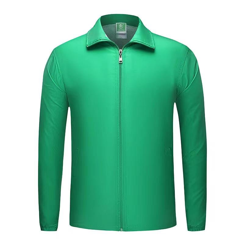 Custom logo quick-drying perspiration jacket group wear workwear men's jacket