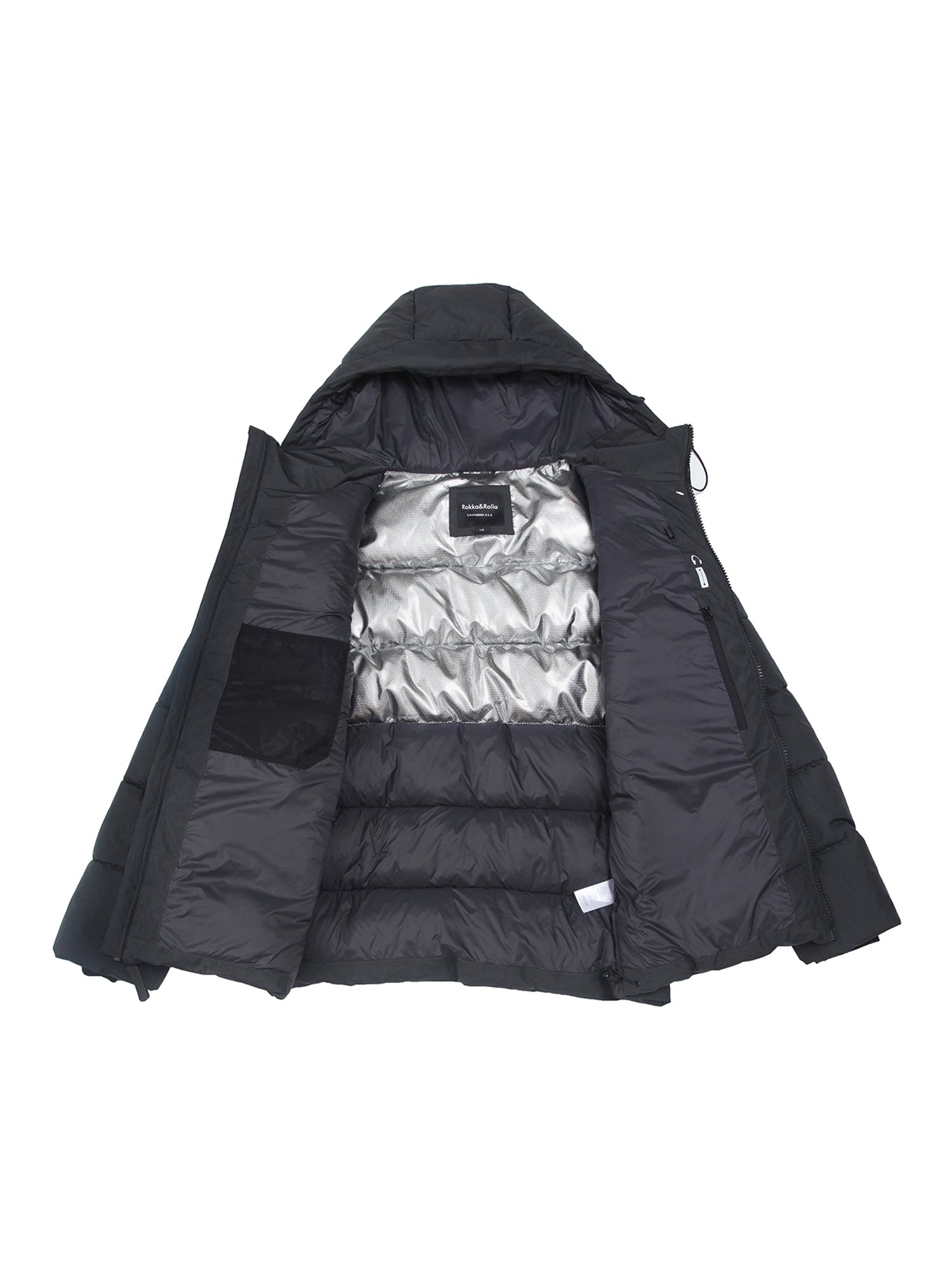 High Quality Wholesale Outdoor Men's Heavy Winter Coat Thermal Heat Puffer Jacket Customized Jacket