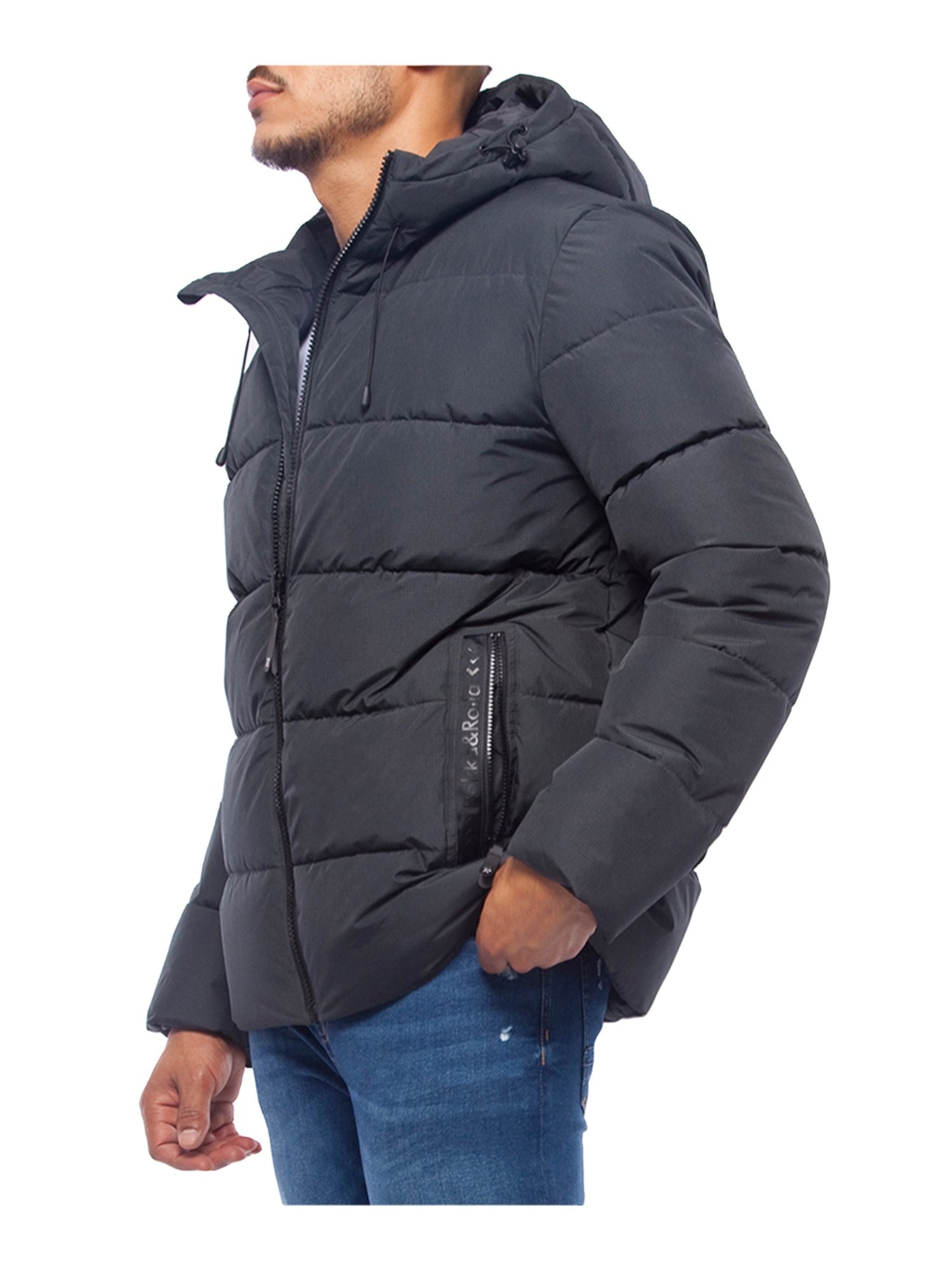 High Quality Wholesale Outdoor Men's Heavy Winter Coat Thermal Heat Puffer Jacket Customized Jacket