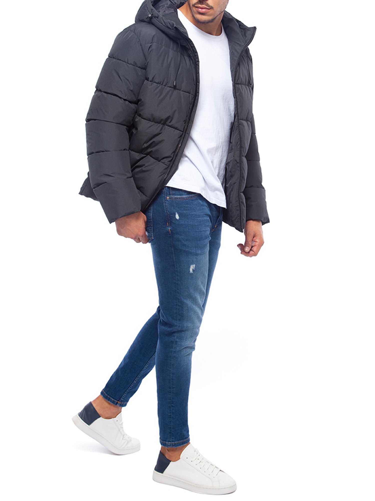 High Quality Wholesale Outdoor Men's Heavy Winter Coat Thermal Heat Puffer Jacket Customized Jacket