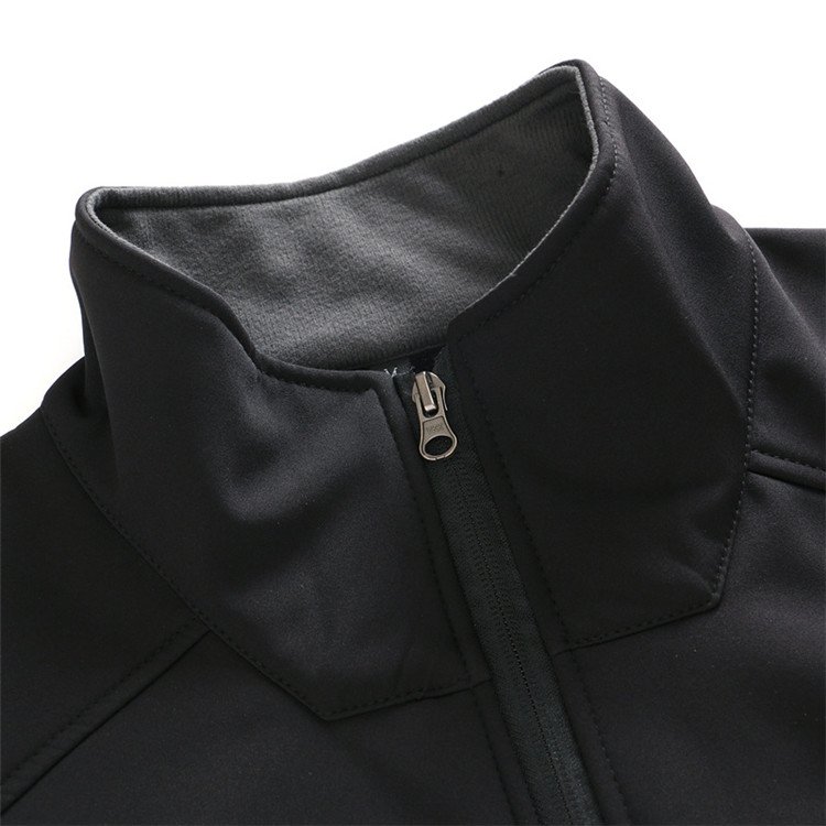 High Quality Men's Softshell Winter Jacket for Outdoor Sports Rock Climbing Camping Stand Collar Breathable Heated Sizes XL 4XL