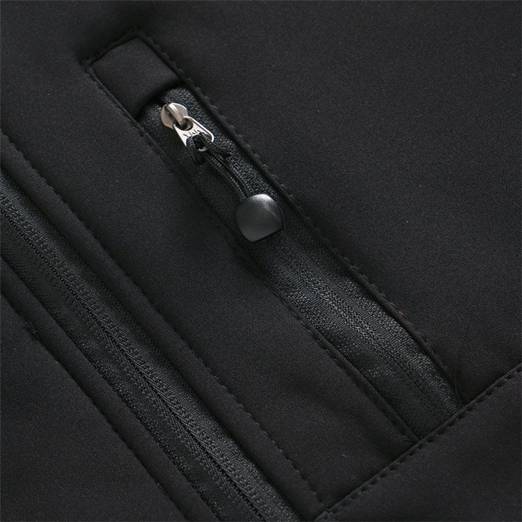 High Quality Men's Softshell Winter Jacket for Outdoor Sports Rock Climbing Camping Stand Collar Breathable Heated Sizes XL 4XL