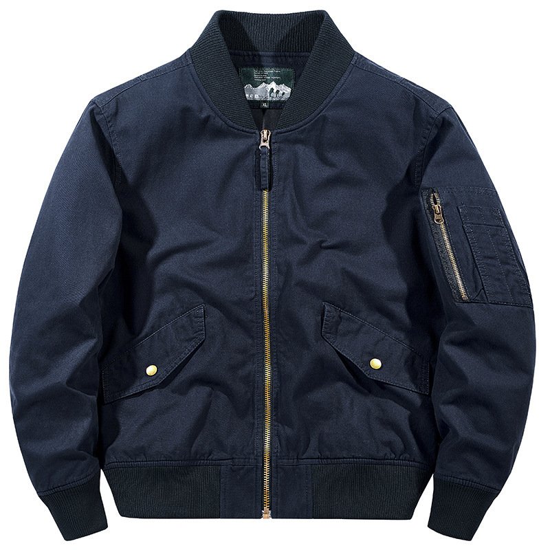 New Trend Cold Winter Streetwear Fashions Men Zipper jacket Coats Stand Collar men's Plus Size jackets