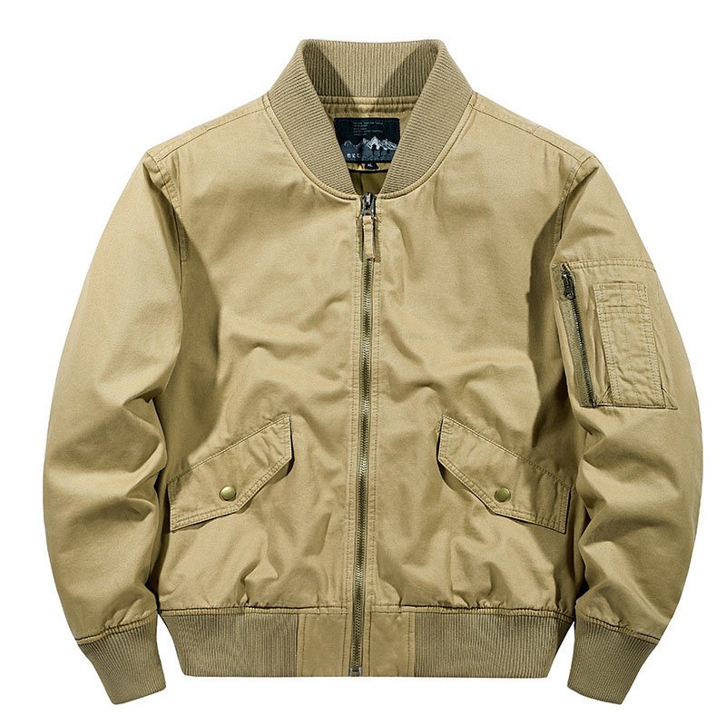 New Trend Cold Winter Streetwear Fashions Men Zipper jacket Coats Stand Collar men's Plus Size jackets