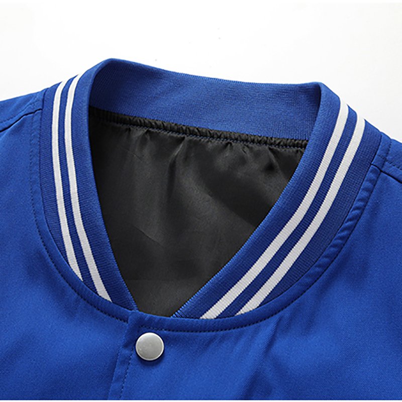 High Quality Wholesale Custom Chenille Embroidery Logo Men's Jacket Casual Preppy Style College Baseball Jacket For Men