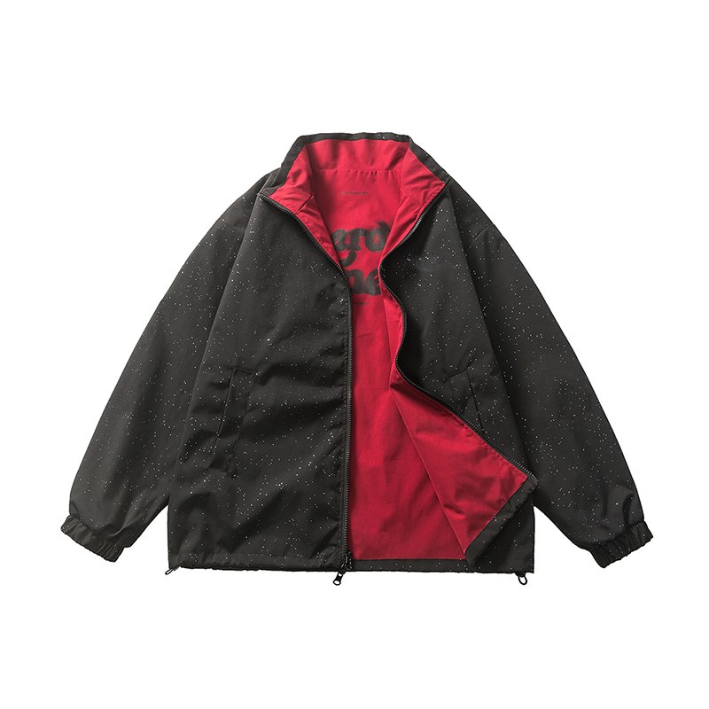 New Design Custom Printed Logo Reversible Men's Jacket Fashion Trend College Baseball Bomber Jacket For Men