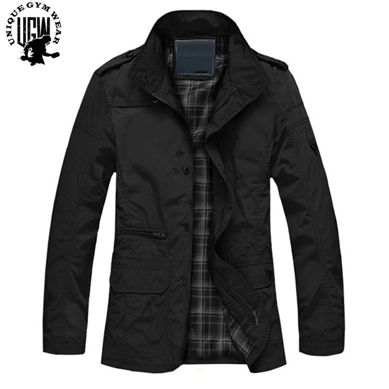 Casual Fashionable Zip Up Jackets Slim Fit Sports Jackets Outdoors Windbreaker For And Men