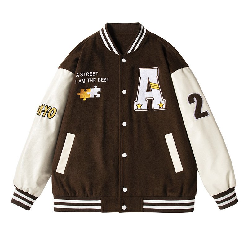 2022 custom designer university leather men's used riding bike plus size jackets men motorcycle bales plain blank branded coat