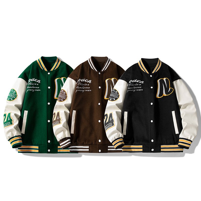 2022 custom designer university leather men's used riding bike plus size jackets men motorcycle bales plain blank branded coat